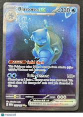 2023 Pokemon Blastoise EX #200/165